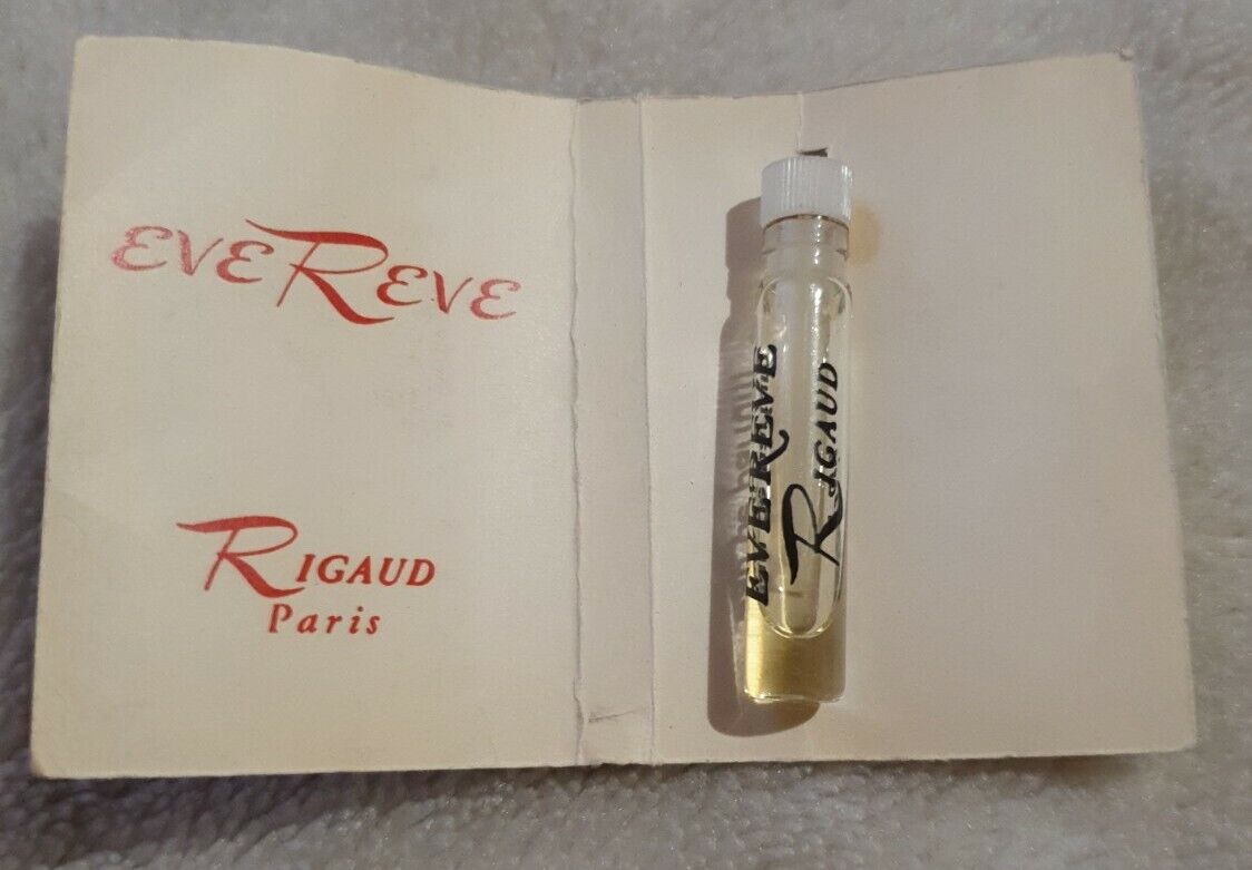 RARE collection miniature sample antique perfume EVE DREAM by RIGAUD 1953