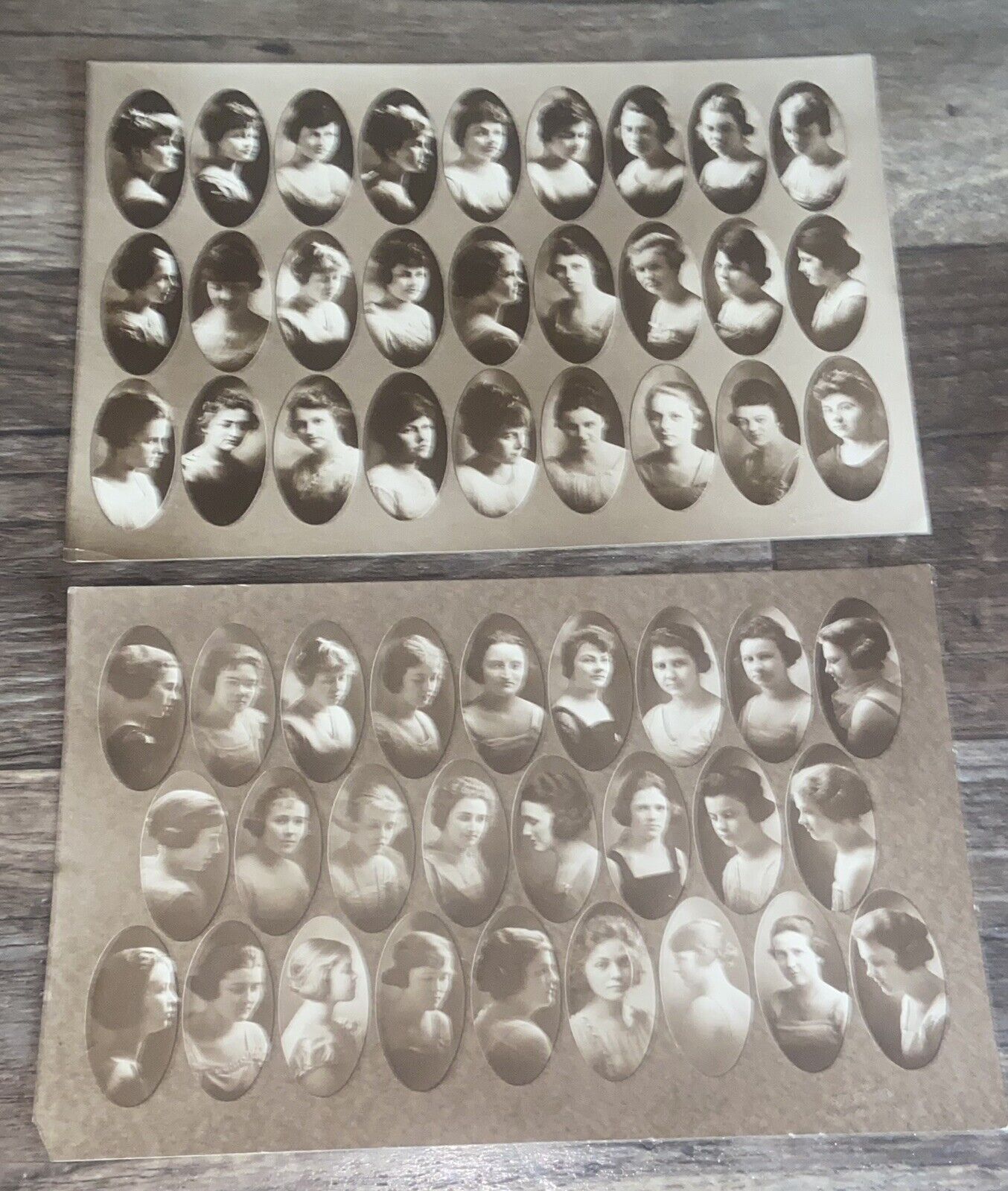 Antique Early 1900’s University Of Idaho Women’s Class Photographs Moscow