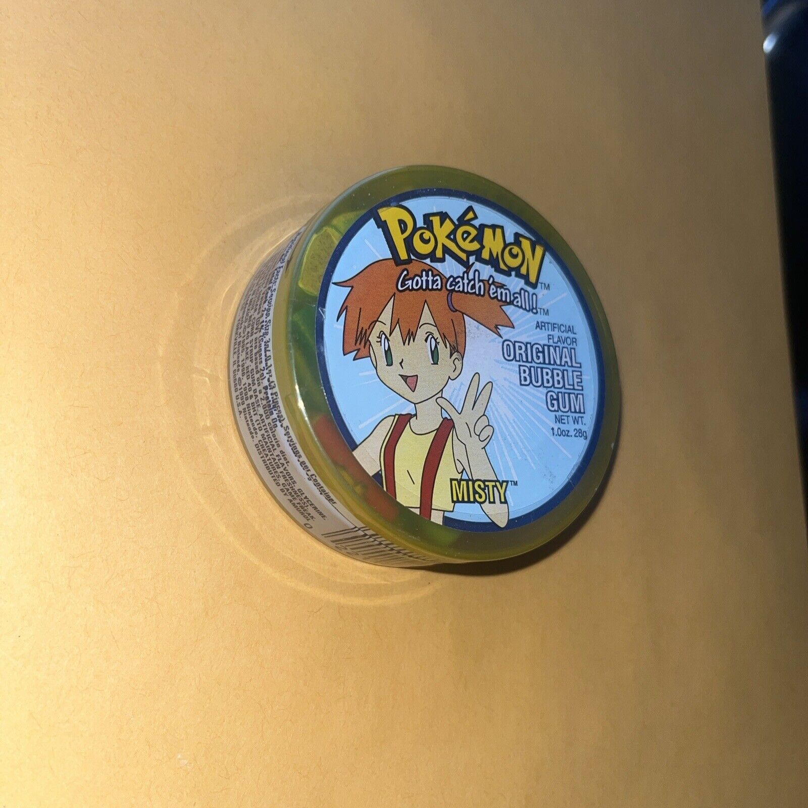VTG SEALED RARE Pokémon Gum 1 oz Pack Misty. MISTY. Rare look