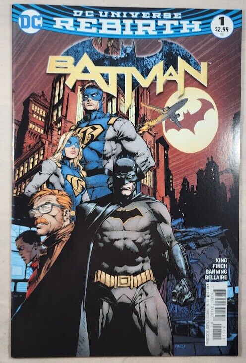 Batman #1 Rebirth DC Comics 2016