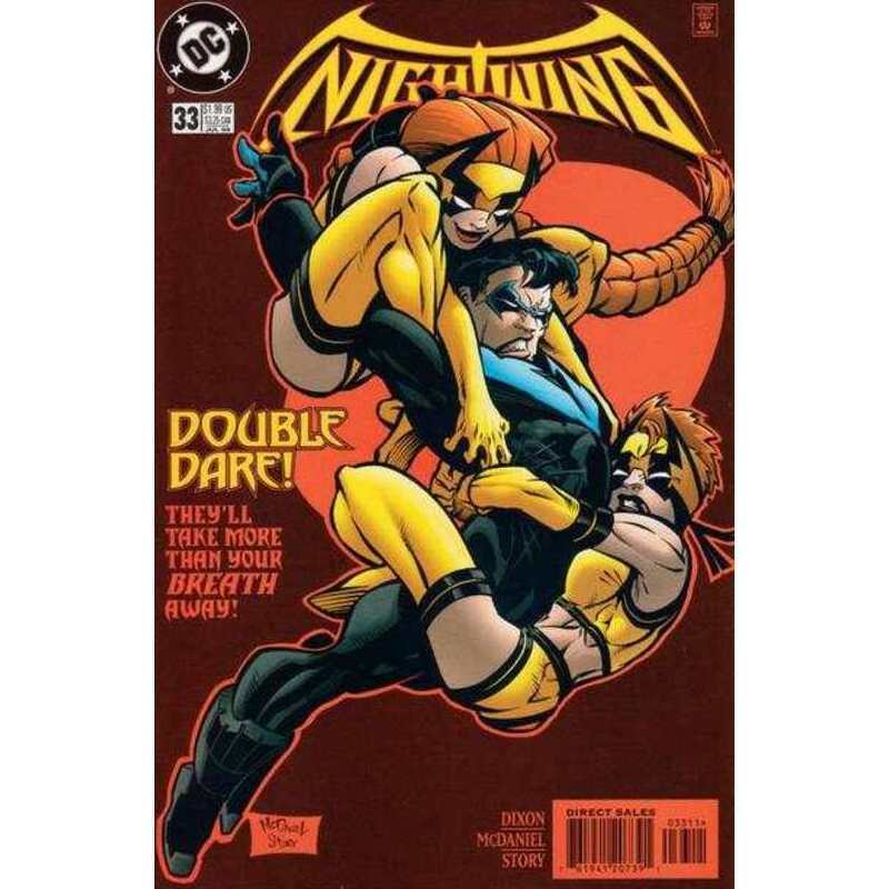 Nightwing (1996 series) #33 in Very Fine condition. DC comics [u`