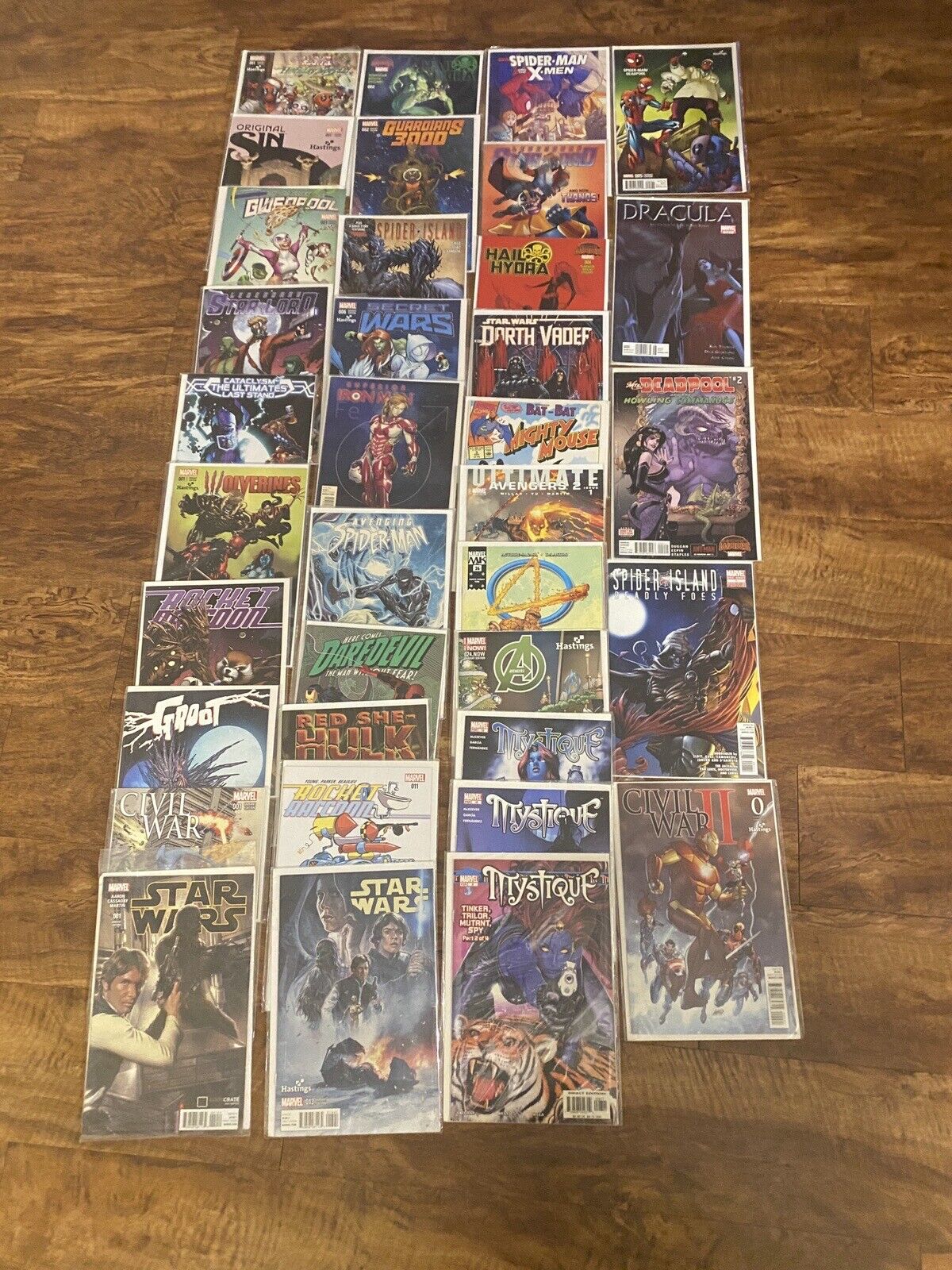 a Lot of 36 Mix  Marvel Comics Comic Book