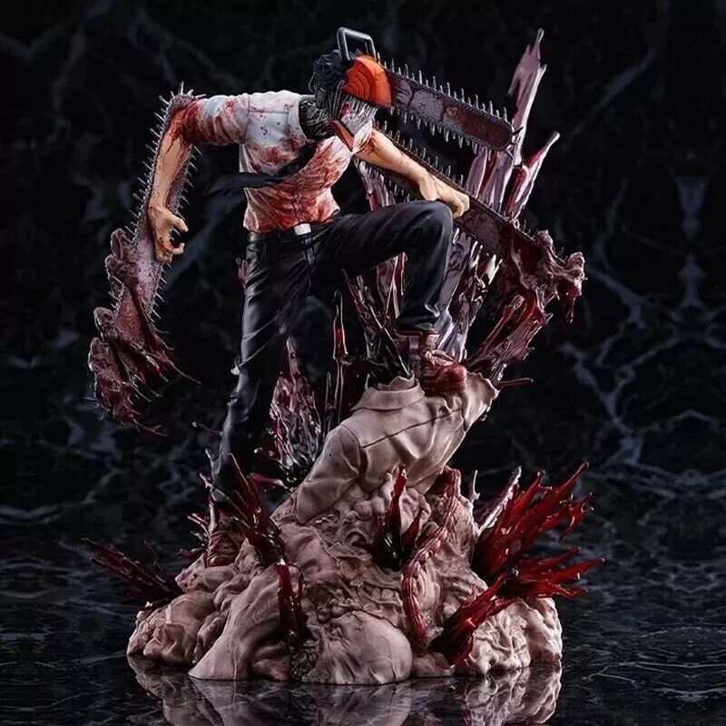 Chainsaw Man Action Figure Pochita Denji Model Statue Toys 18cm with Box