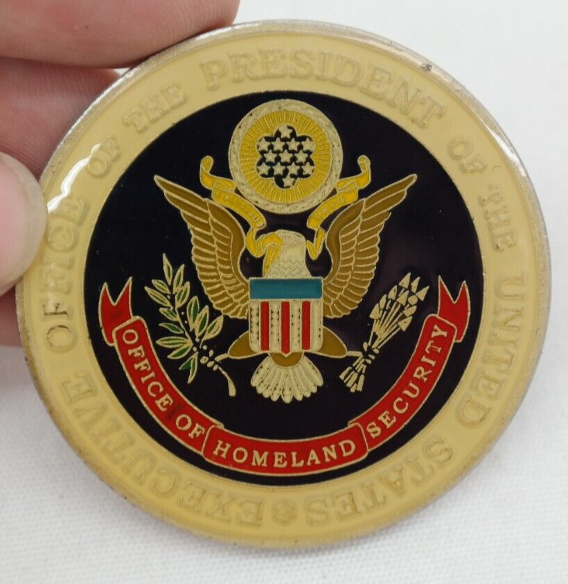 US Government Threat Advisory System Executive Office POTUS Challenge Coin