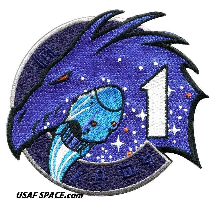Authentic SPACEX NASA CREW-1- Original AB Emblem ISS 4.25\
