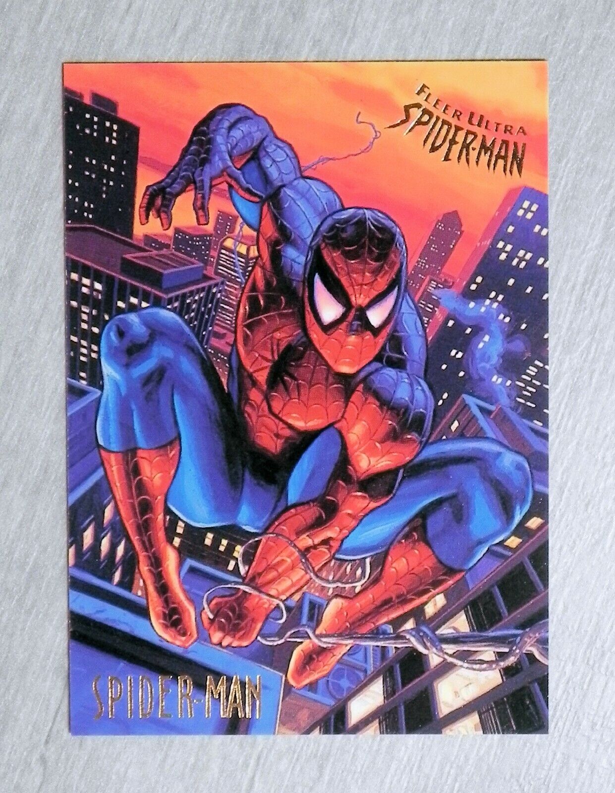 SPIDER-MAN (1) 1995 Marvel Promo Card Fleer Ultra Spider-Man Premiere Edition