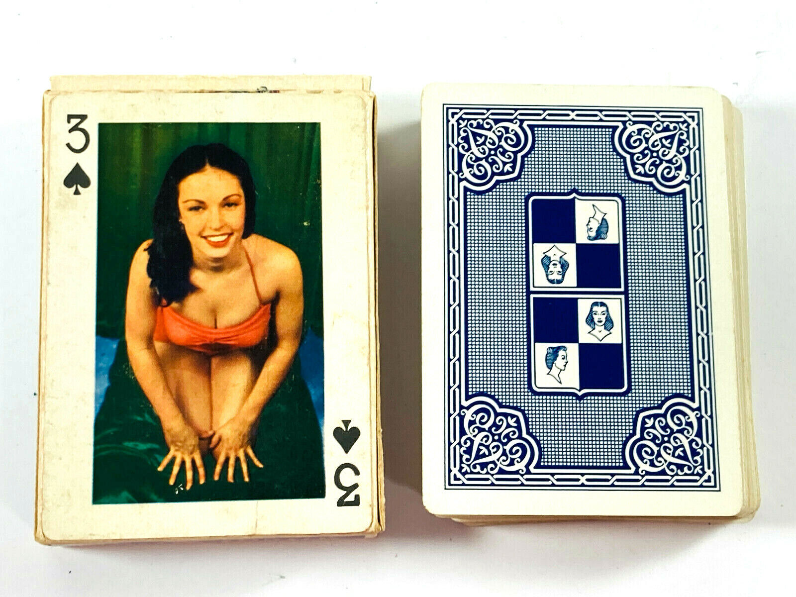 Vintage 52 Art Studies Pin-Up Girlie Playing Cards Look St. Louis MO