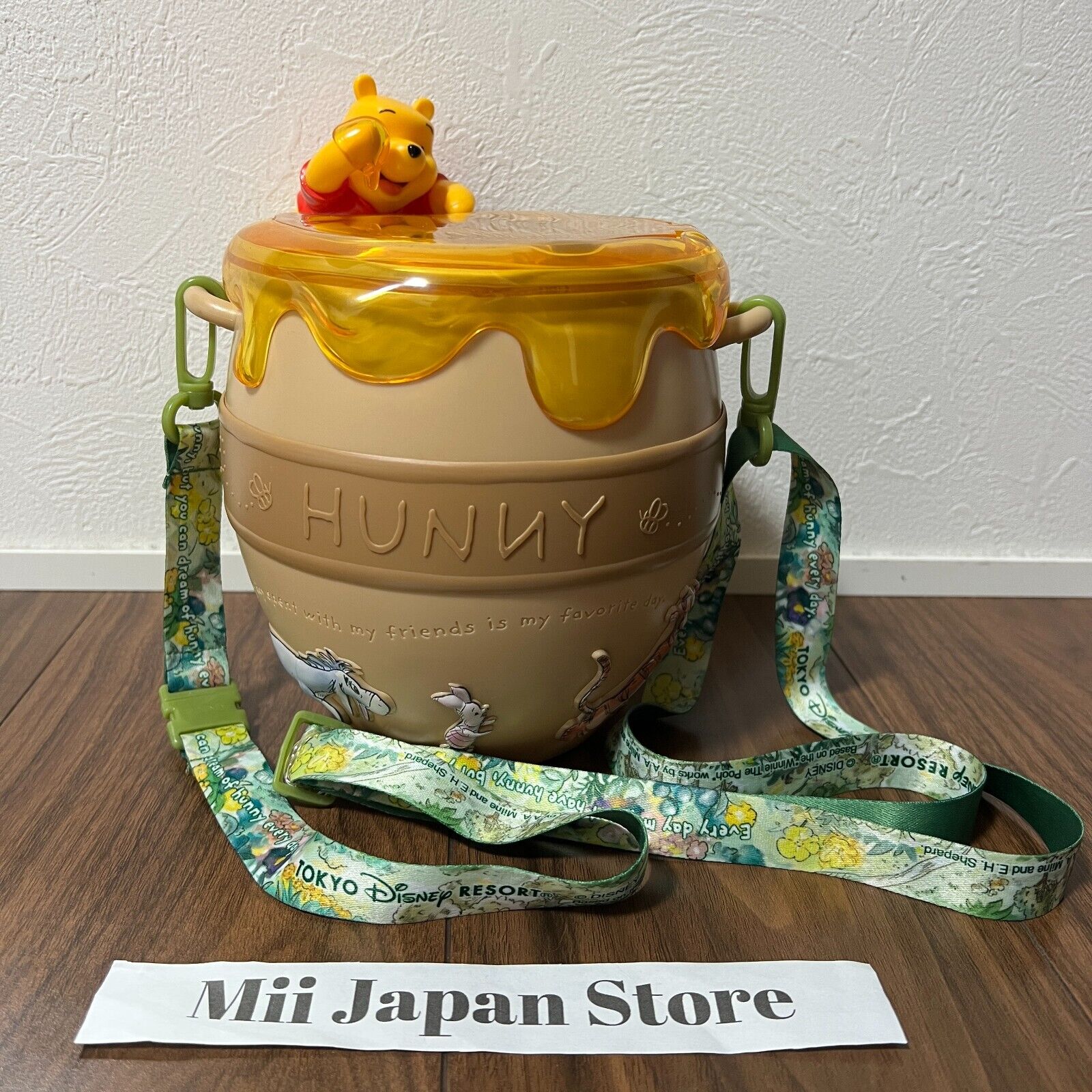 Winnie the Pooh Popcorn Bucket 2023 Tokyo Disney Resort Limited JAPAN Used