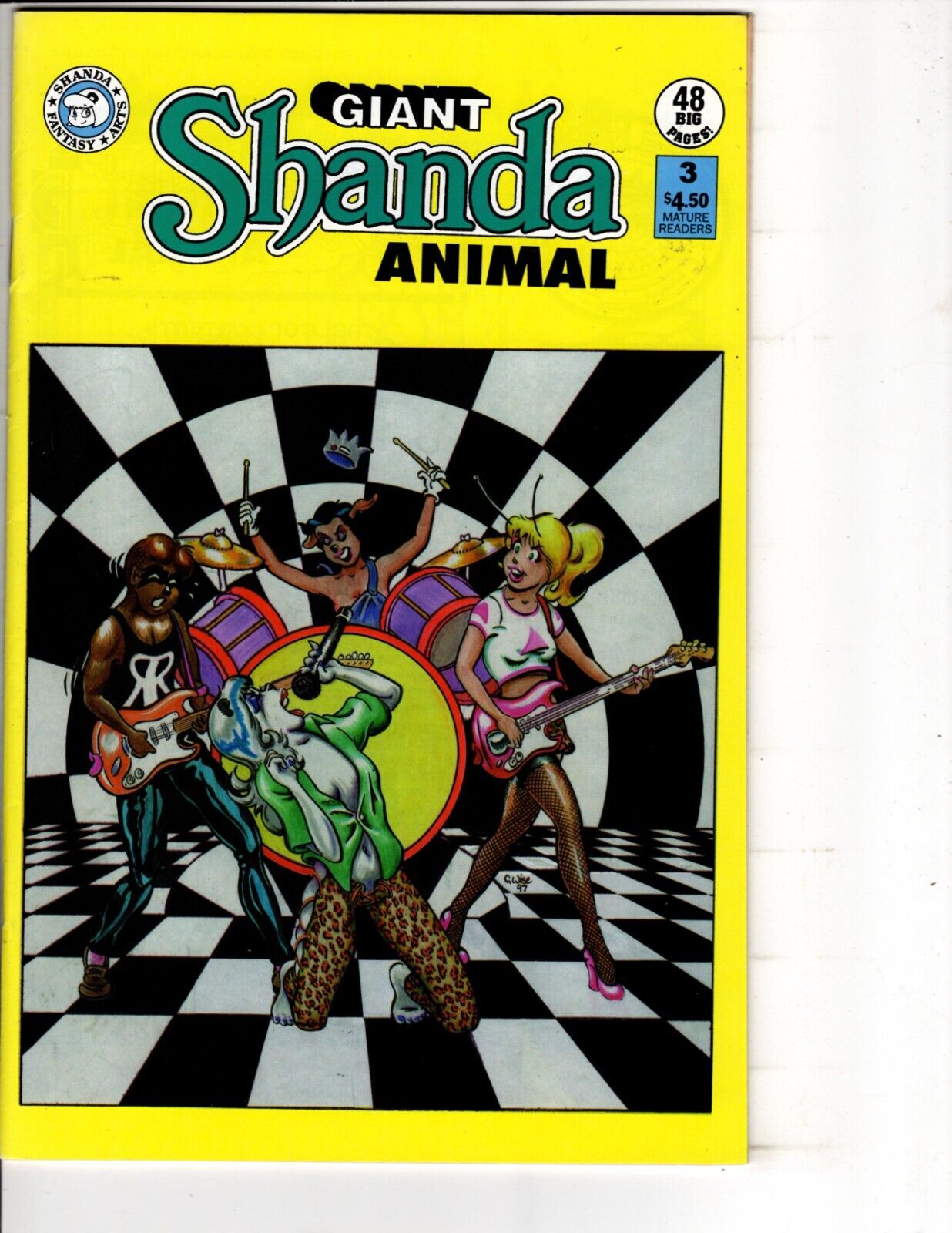 Giant Shanda Animal #3Comic Book 1997 NM-