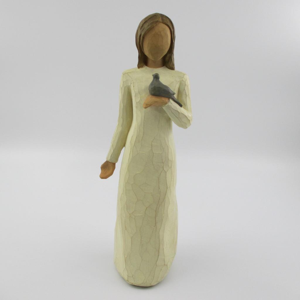 2003 Willow Tree Peace Lady With Dove Lordi Demdaco Figurine