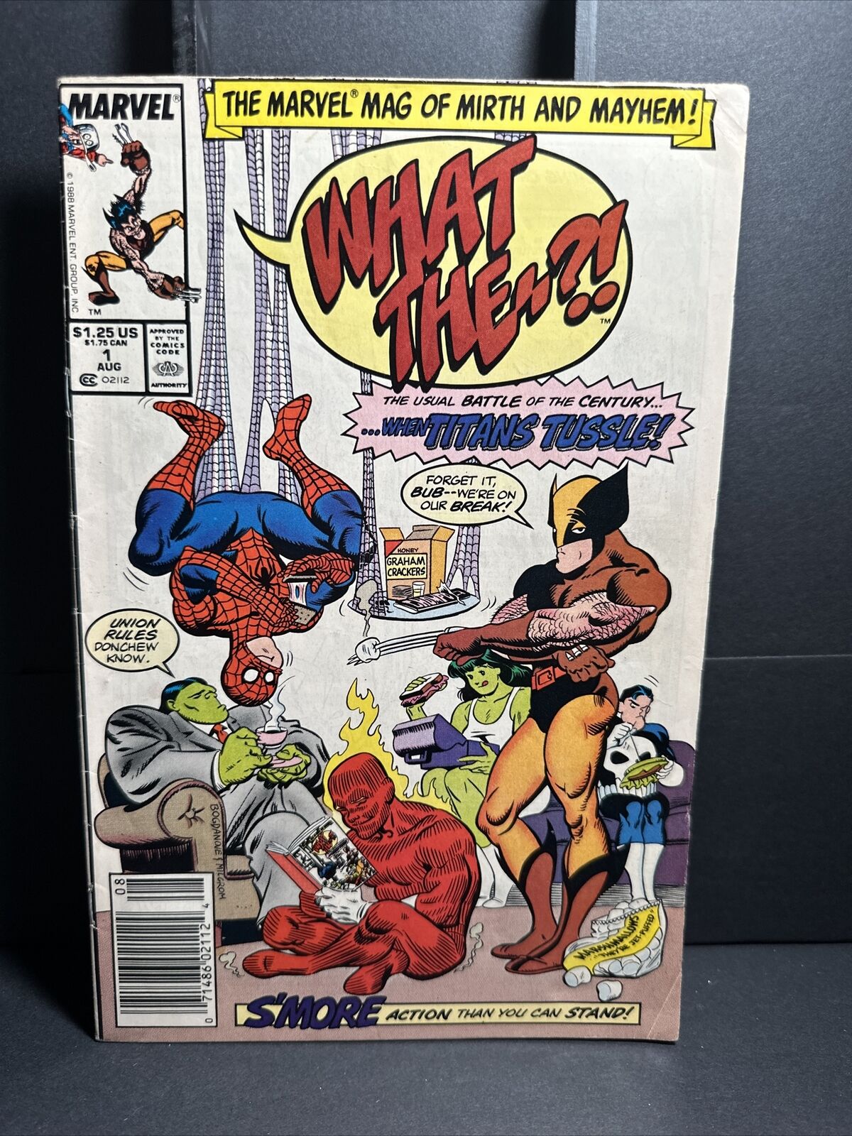 What The-? #1 (Marvel Comics August 1988) VF