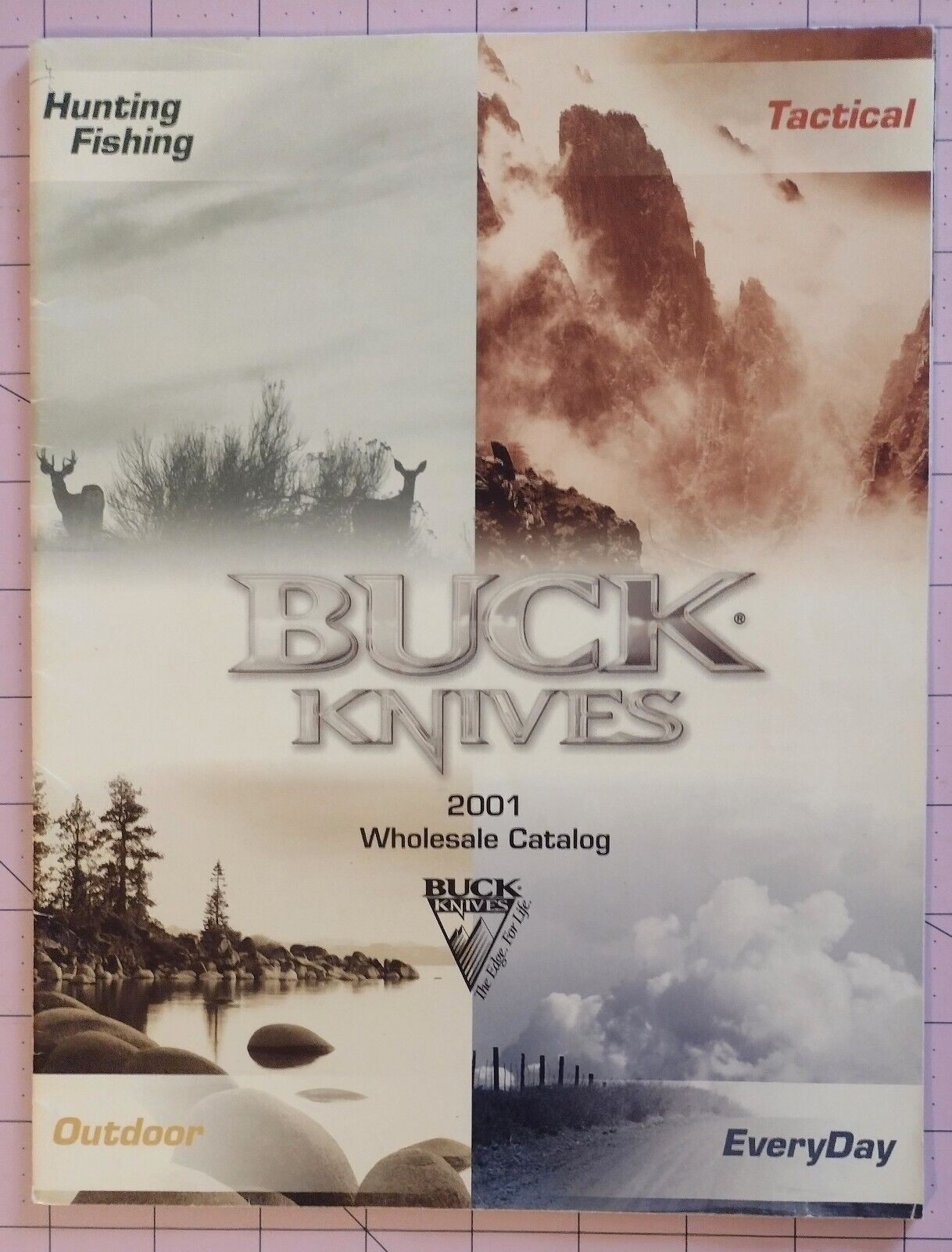 Buck Knives 2001 - 2003 Catalogs, Knife Brochures, Dealer Price List LOT of (5) 