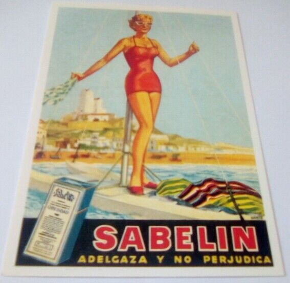 SABELIN / Pub retro  Size: 10x15cm POSTCARD