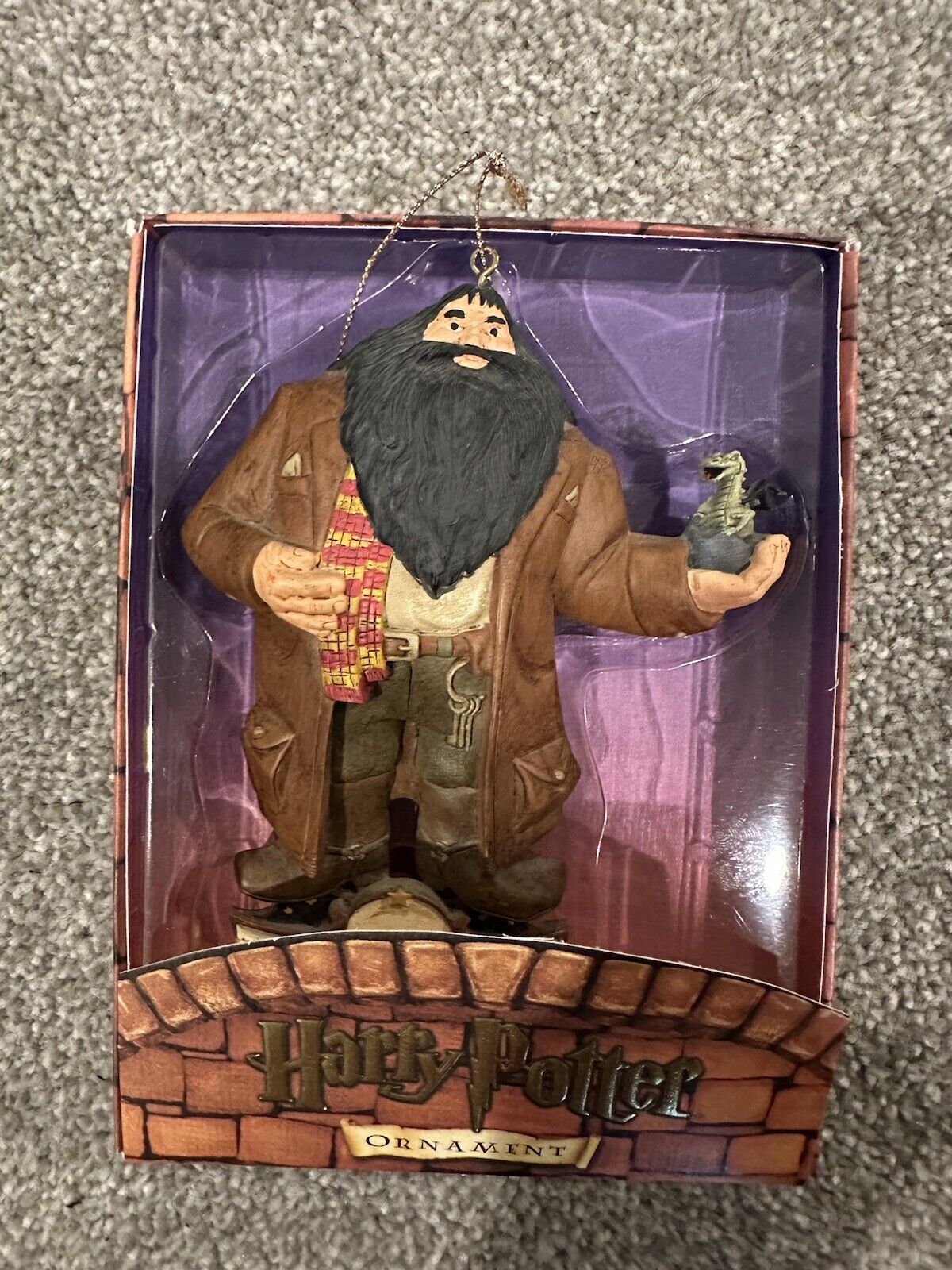 2001 Warner Bros. Kurt S. Adler Harry Potter’s Rubeus Hagrid Ornament