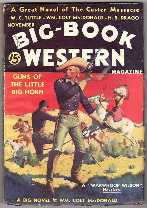 Big Book Western Nov 1935 Drago, Tuttle, MacDonald, Horn, Spears