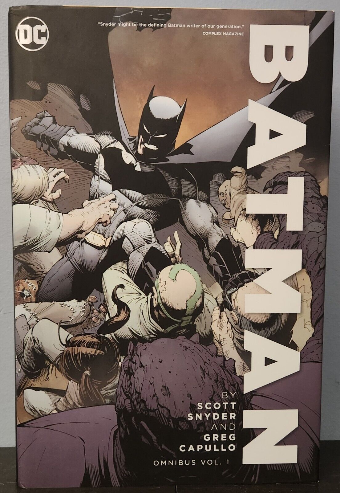 BATMAN Omnibus by Snyder & Capullo Volume 1 Hardcover DC Comics