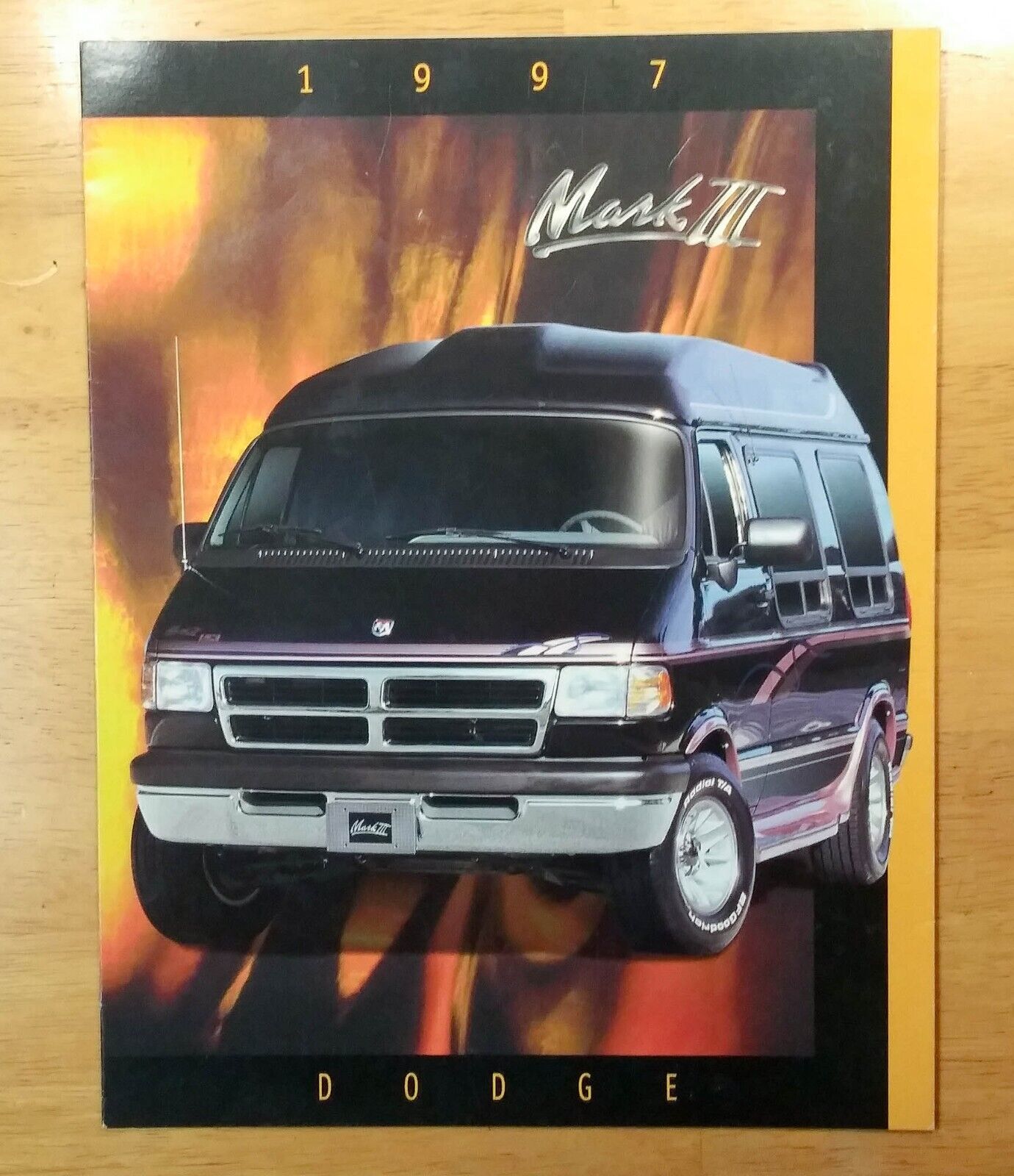 1997 Dodge Mark III Van Dealer Brochure Vintage