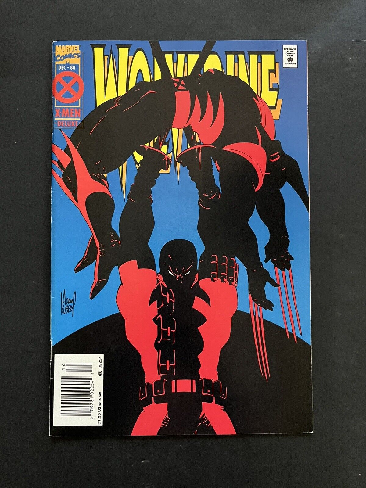 Wolverine #88 Rare Newsstand Key 1st Battle With Deadpool Marvel Comics 1994