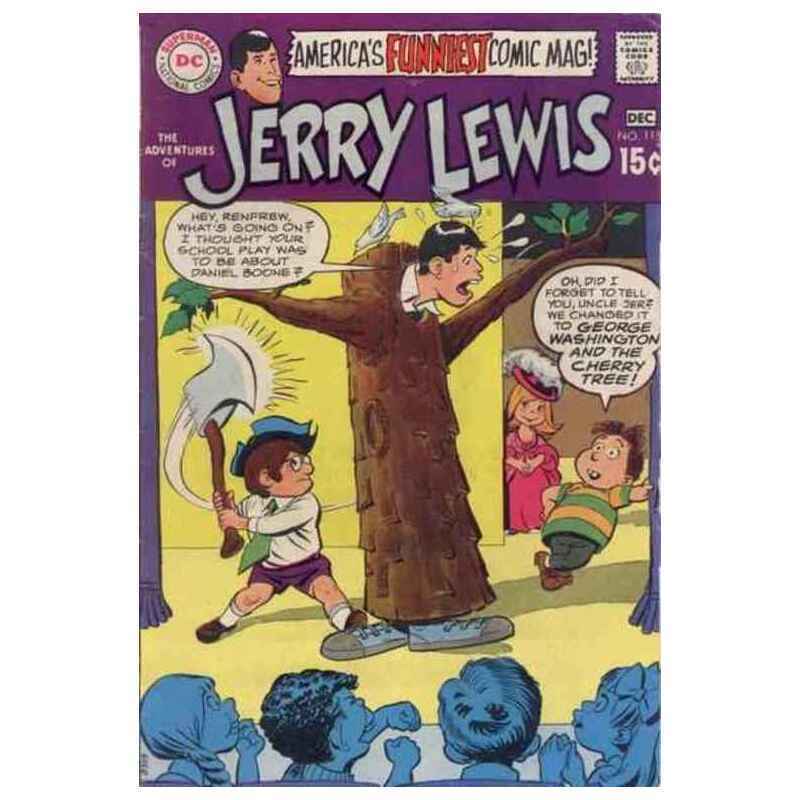 Adventures of Jerry Lewis #115 in Very Good + condition. DC comics [v~