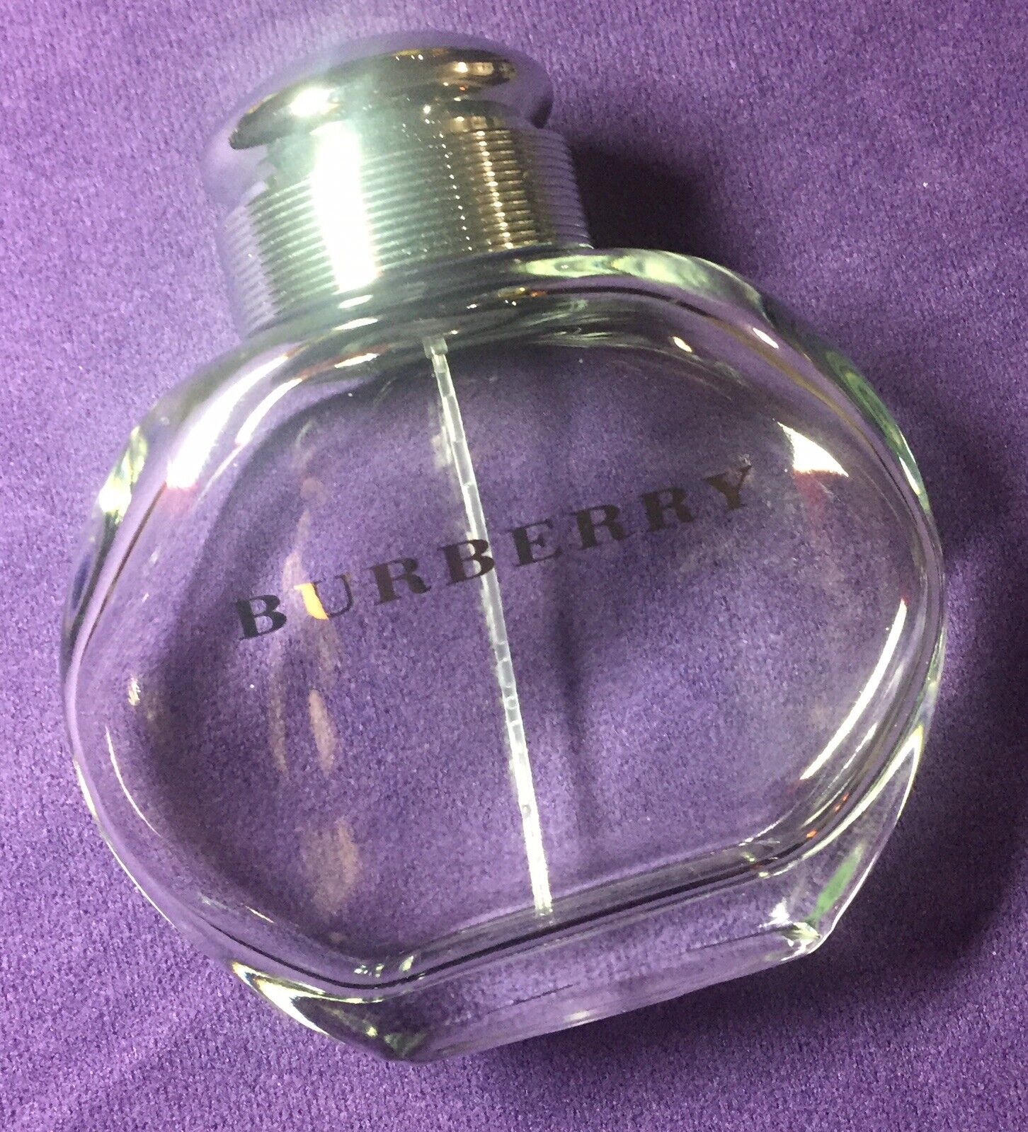 Empty Authentic Burberry Women Perfume 100ML 3.3 FL Oz Bottle Only