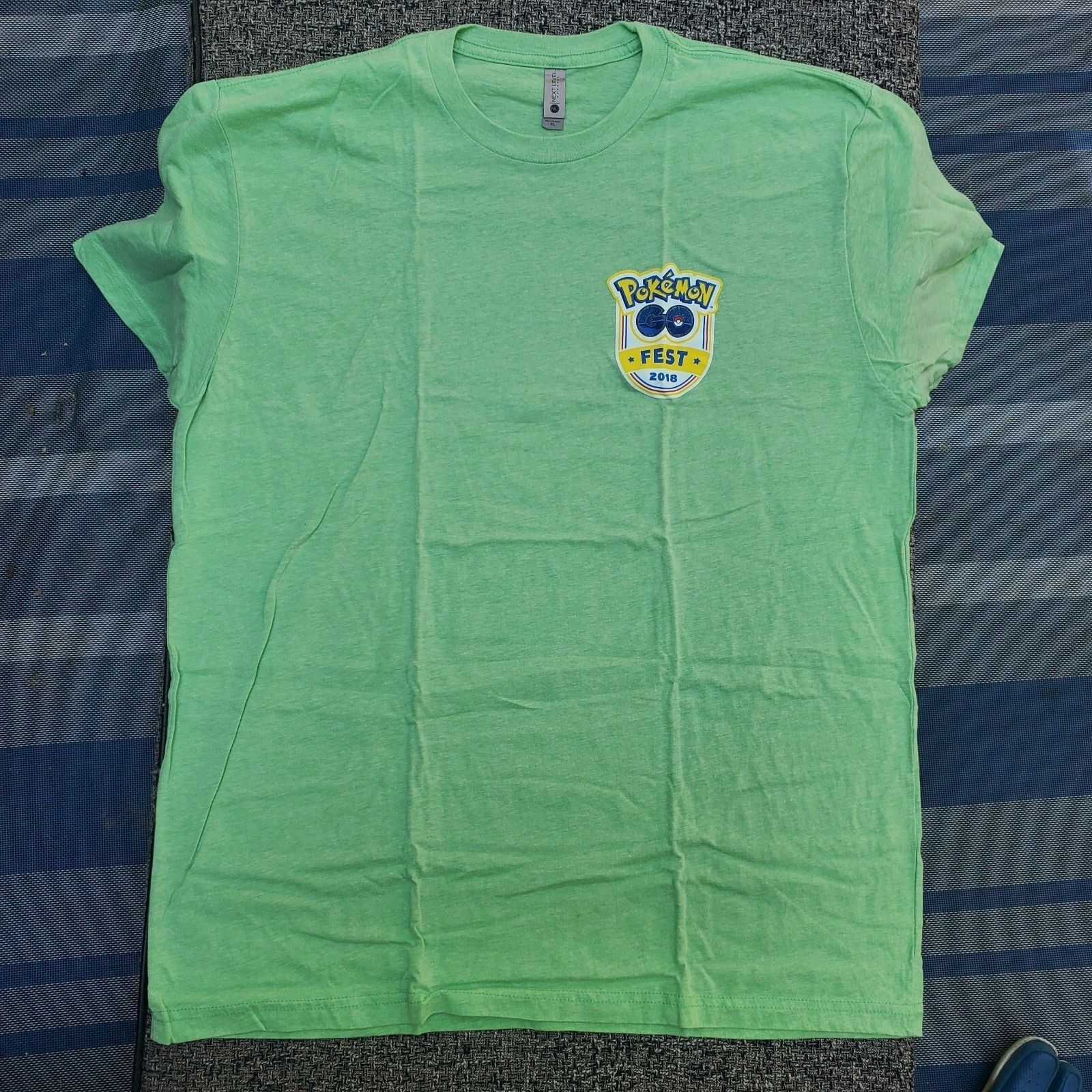 RARE 2018 Staff / Manager OFFICIAL Niantic Pokemon Go Fest T-Shirt | Adult XL
