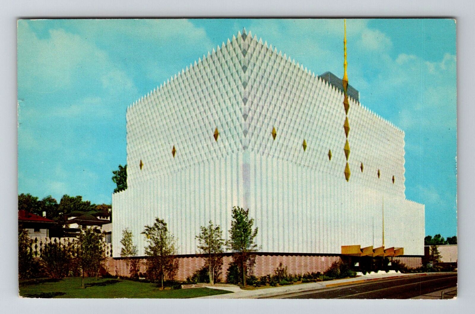 Tulsa OK-Oklahoma, The Abundant Life Building, Vintage c1963 Postcard