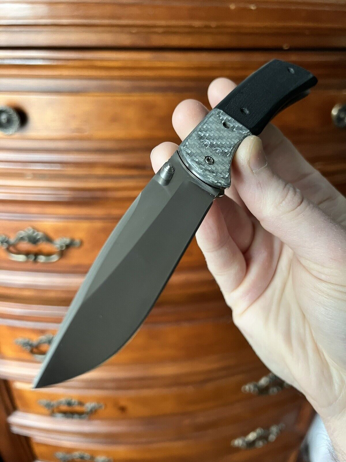Chuck Gedraitis Full Custom OG Model 1 Folding Knife RARE