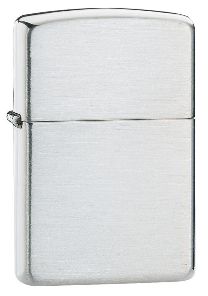 Zippo 27, Brushed Sterling Silver Armor Lighter, NEW