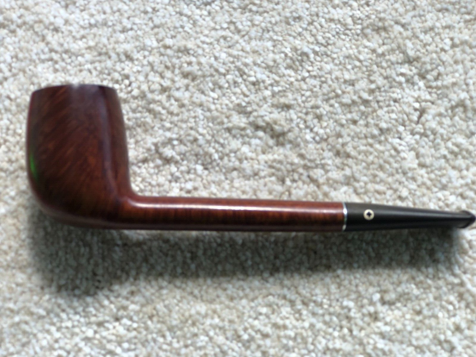 Kaywoodie Flame Grain Pipe #72 w/3 Hole Stinger Canadian Briar Pipe