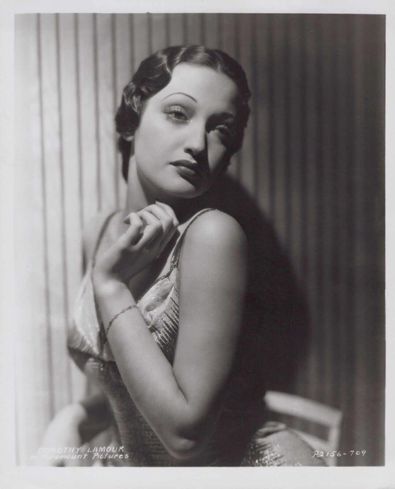 Dorothy Lamour (1940s) ❤ Stylish Glamorous Paramount Vintage Photo K 518