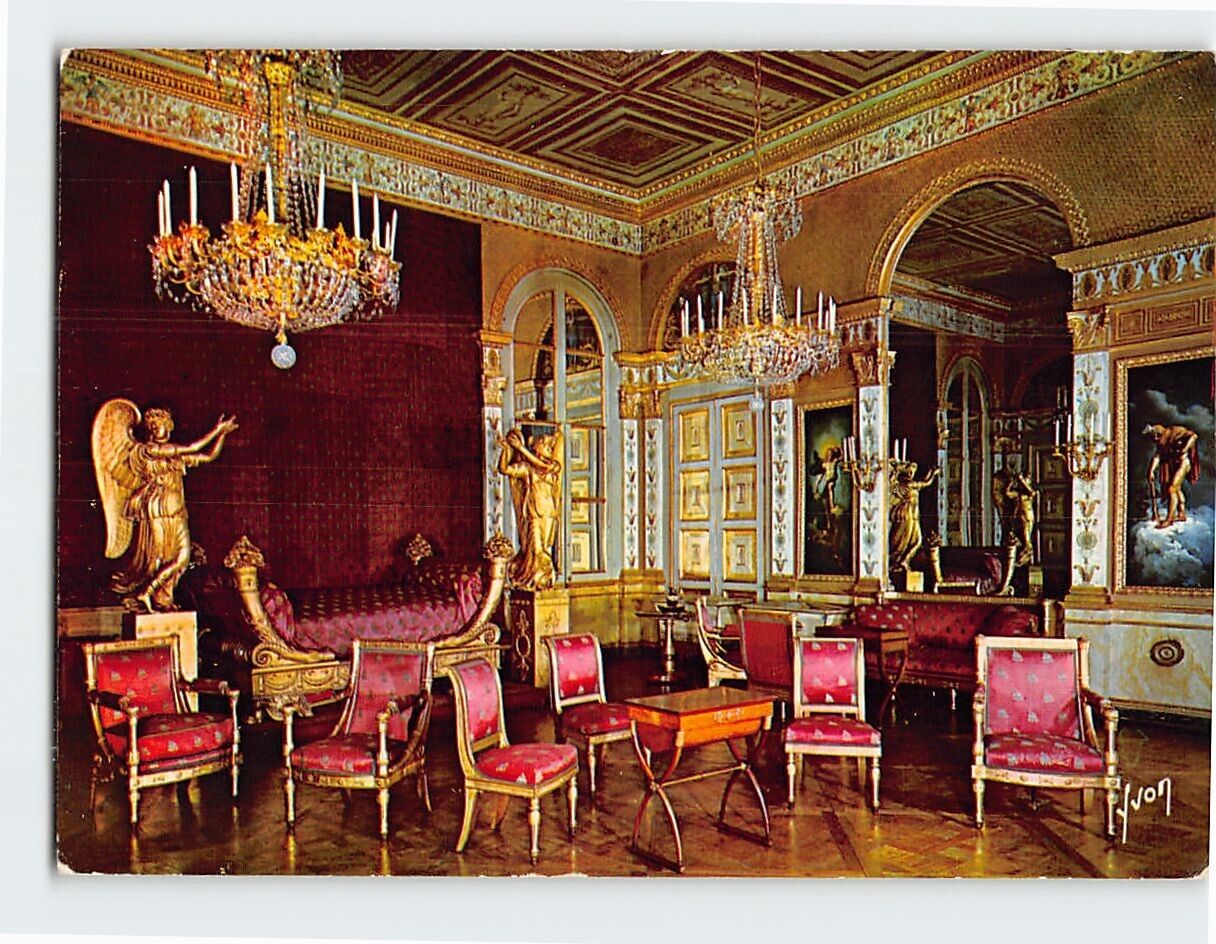 Postcard Chambre de l\'Impératrice Marie-Louise, Château de Compiègne, France