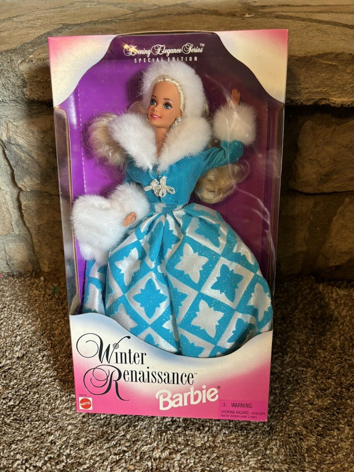 Vintage 1996 Special Edition Winter Renaissance Barbie By Mattel