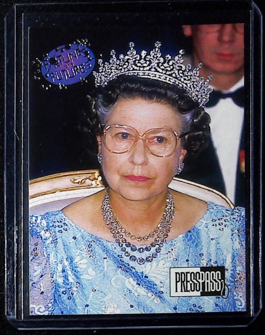1993 Press Pass The Royal Family #106 Queen Elizabeth II