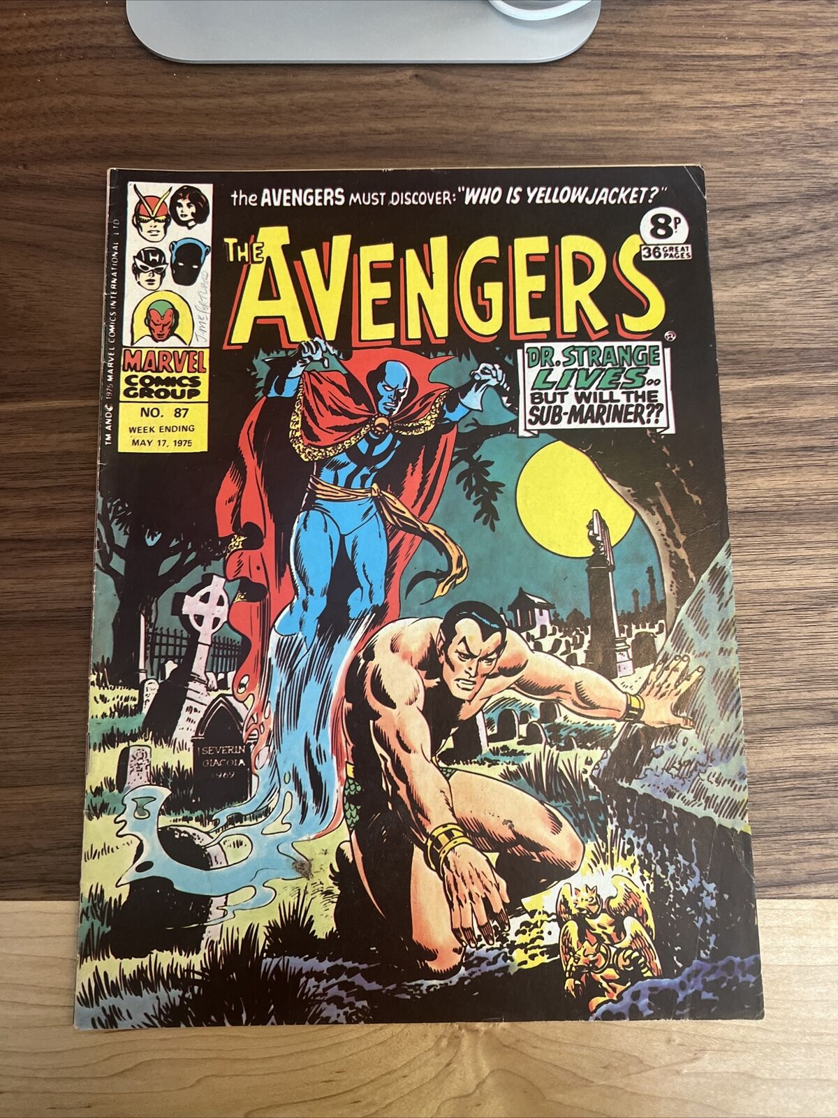 The Avengers #87-Marvel Comics Group UK  May 17 1974