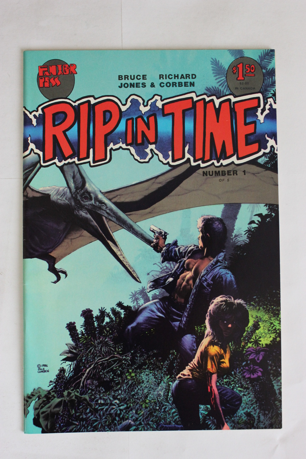 Rip in Time #1 (1986) Rip Scully NM