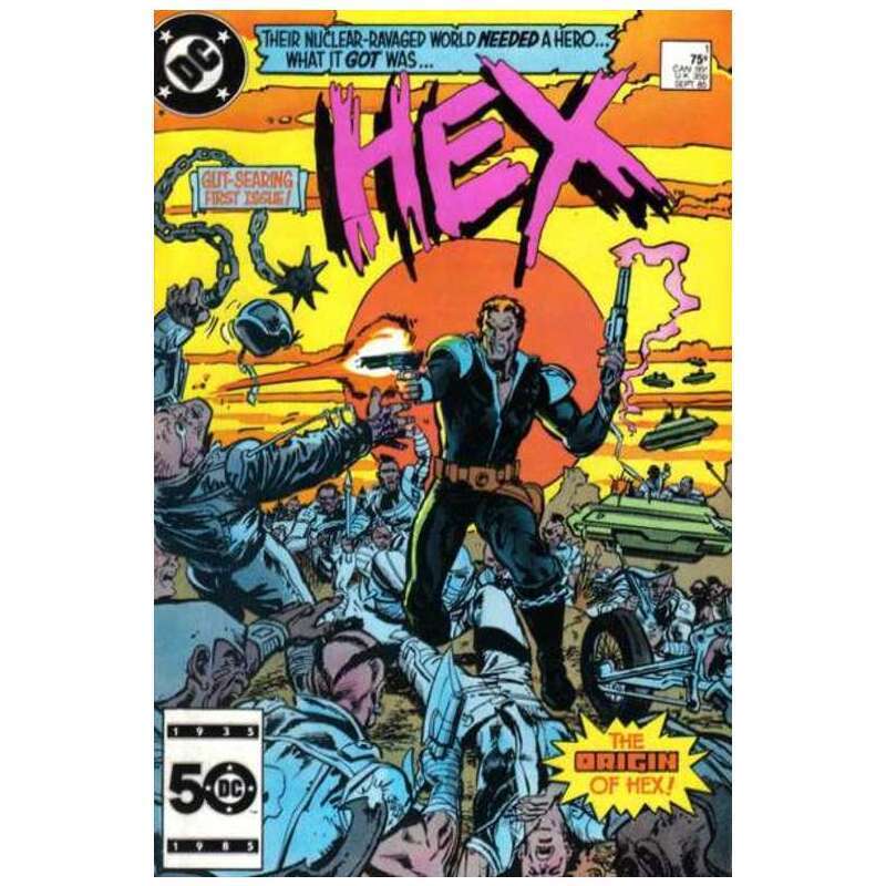 Hex #1 in Very Fine minus condition. DC comics [t&