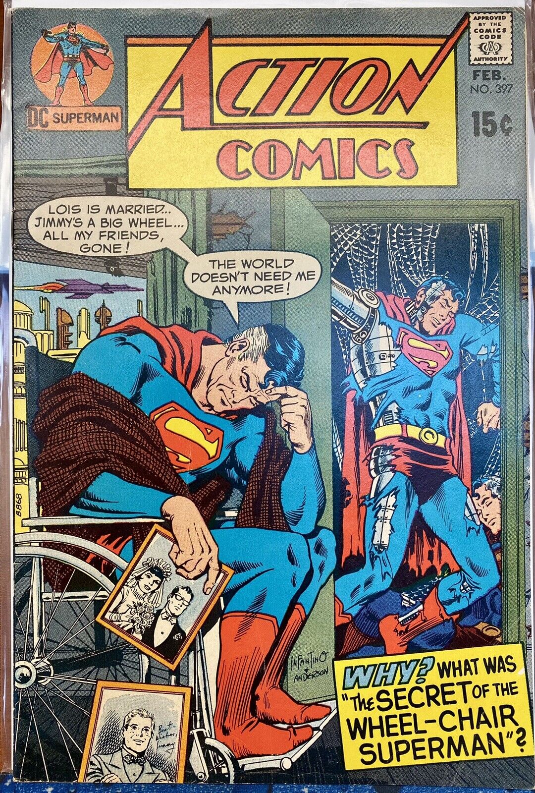 Action Comics #347 (1971) by DC Comics in VF Condition