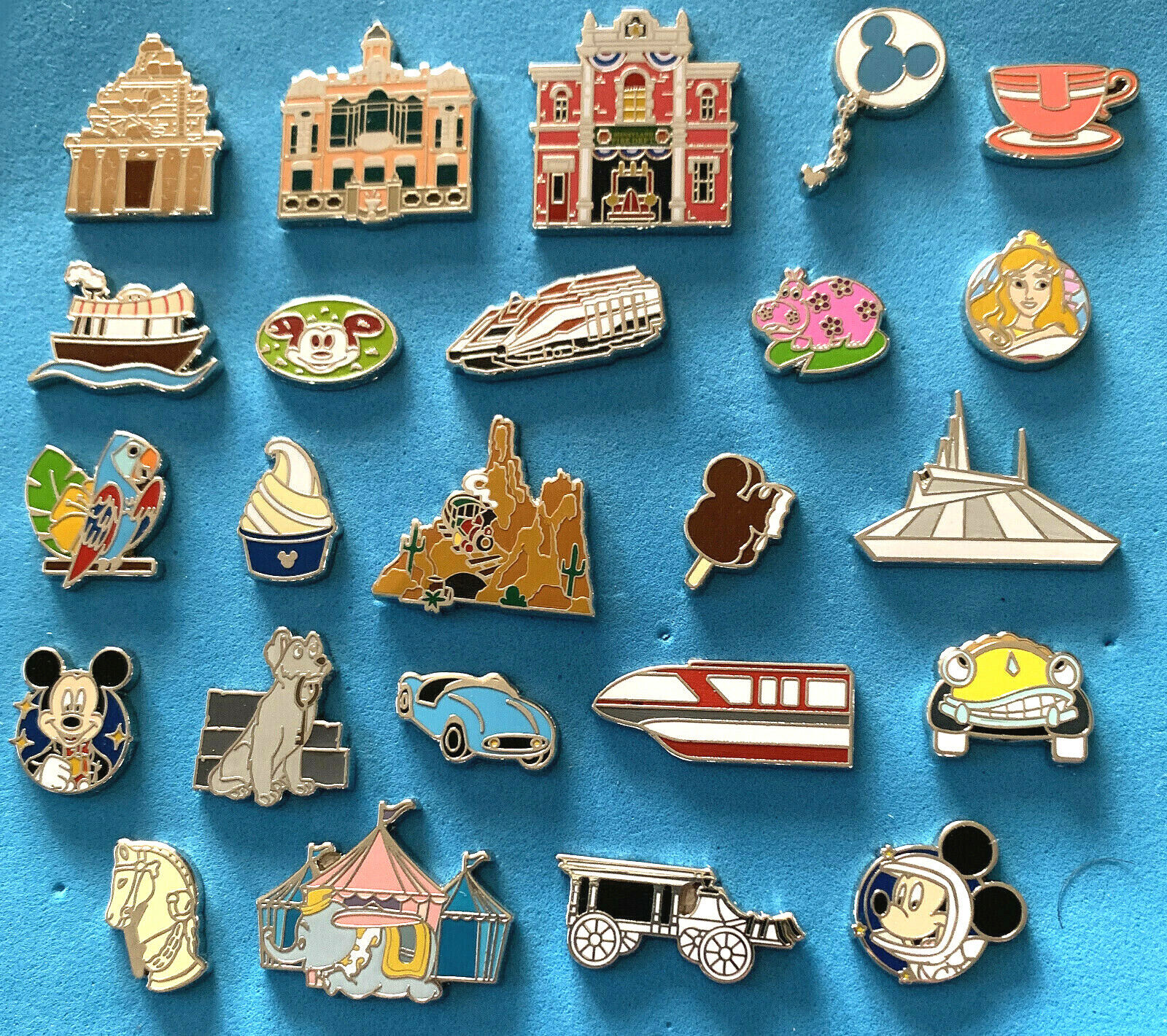 Disneyland Tiny Kingdom Series 3 Mystery Pins - You Pick from 15