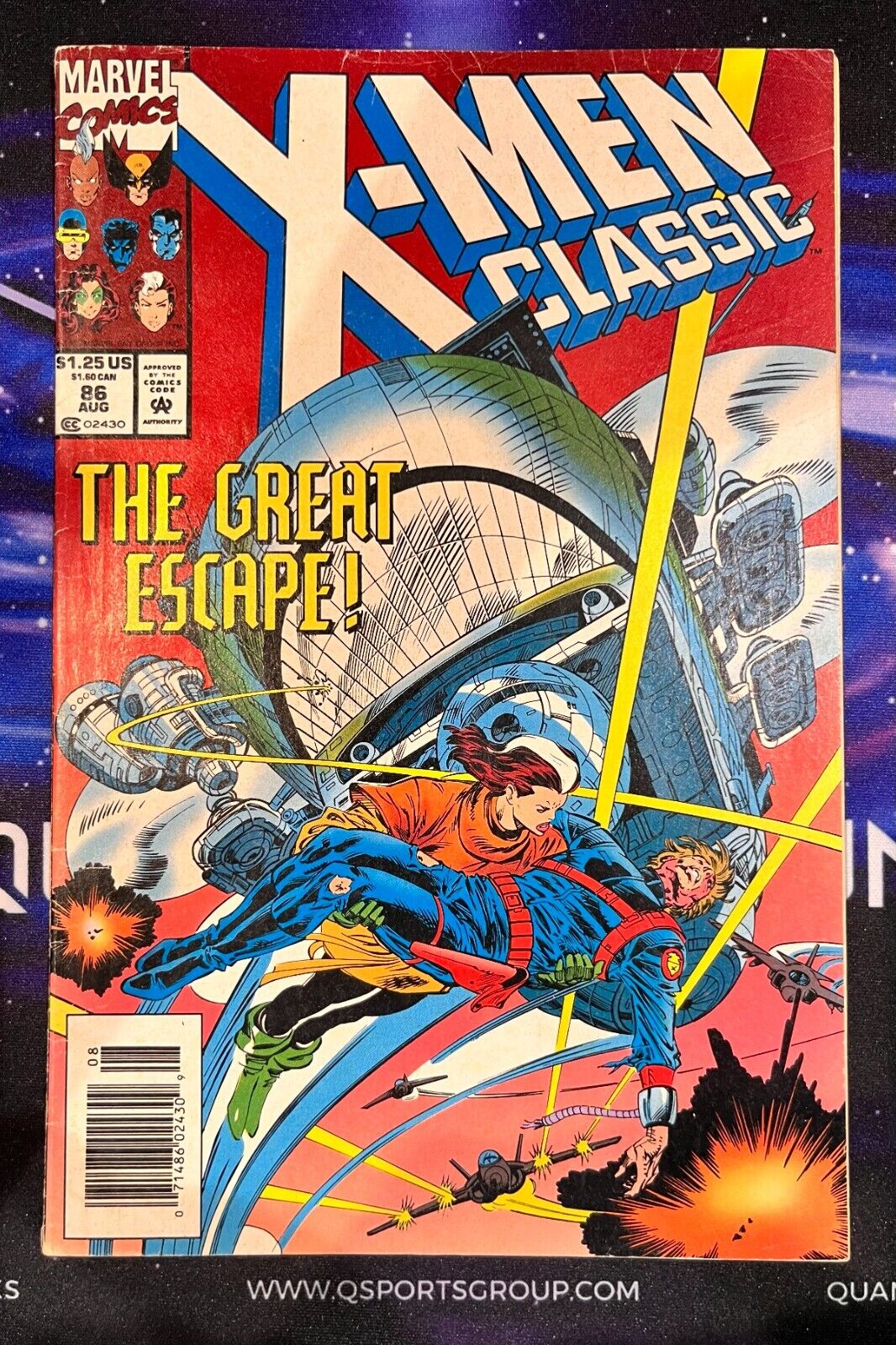 X-men Classic #86 (Aug. 93') Rogue/ Orig. Gammill Cover/ Newsstand Marvel (W285)