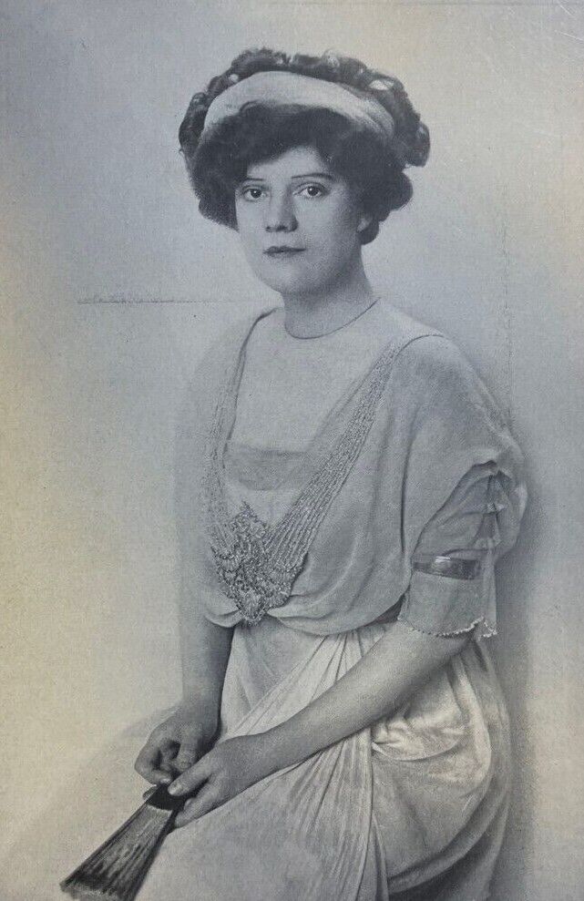 1912 Vintage Magazine Illustration Actress Pamela Gaythorne
