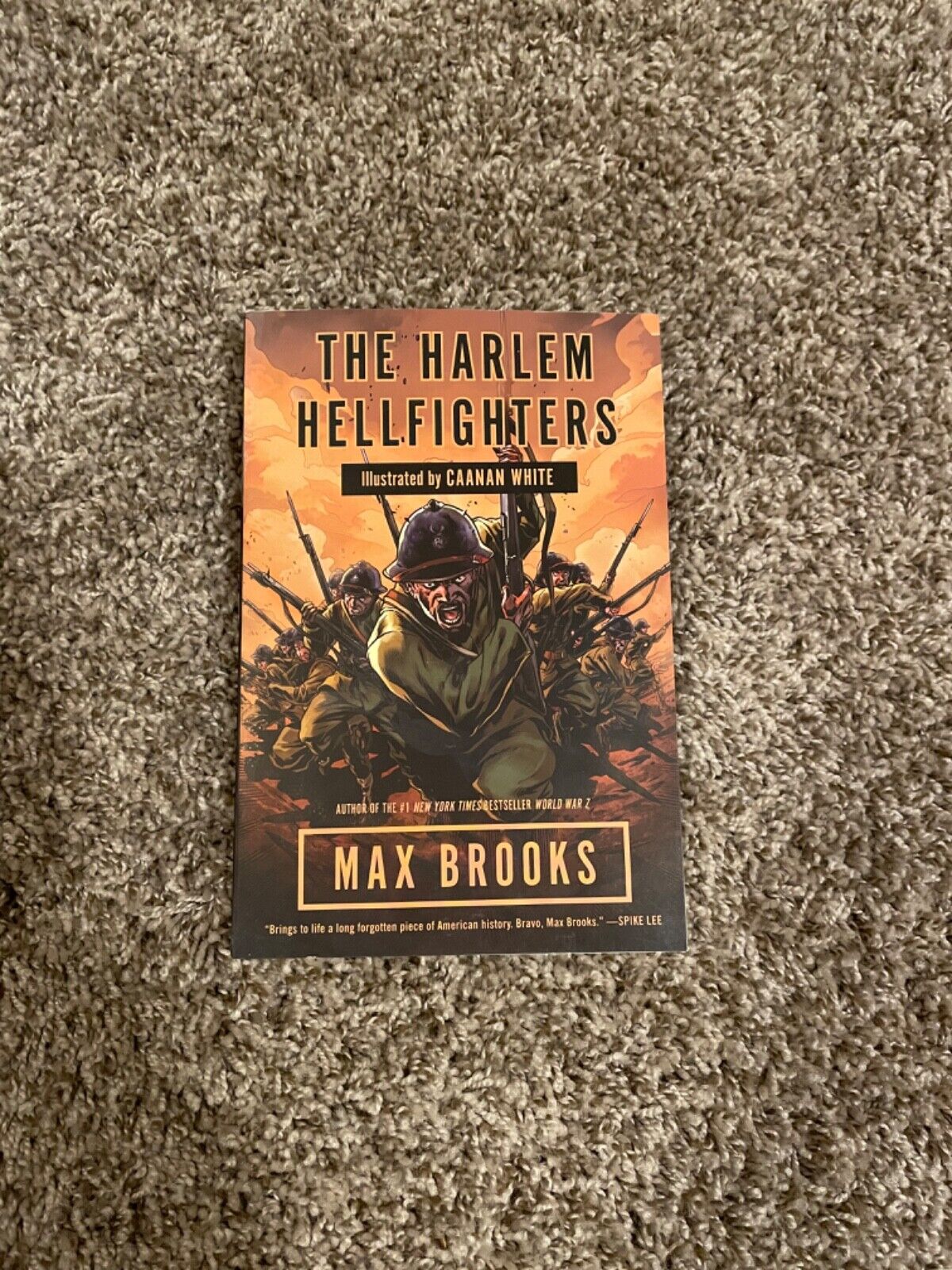 The Harlem Hellfighters: A Graphic Novel by Max Brooks, WWI heroes