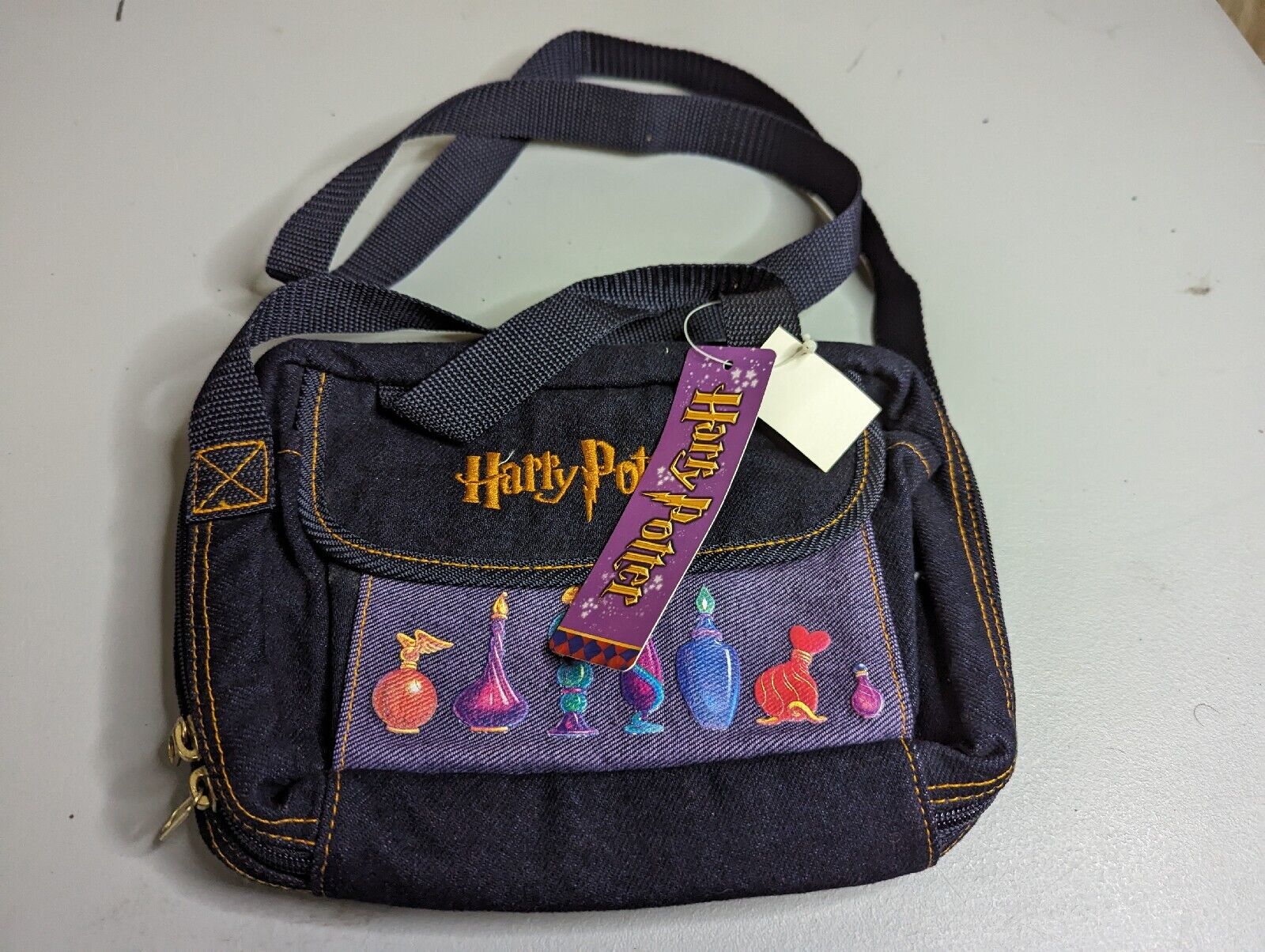 NWT VINTAGE Harry Potter Vintage 2001 Potions Crossbody Purse RARE