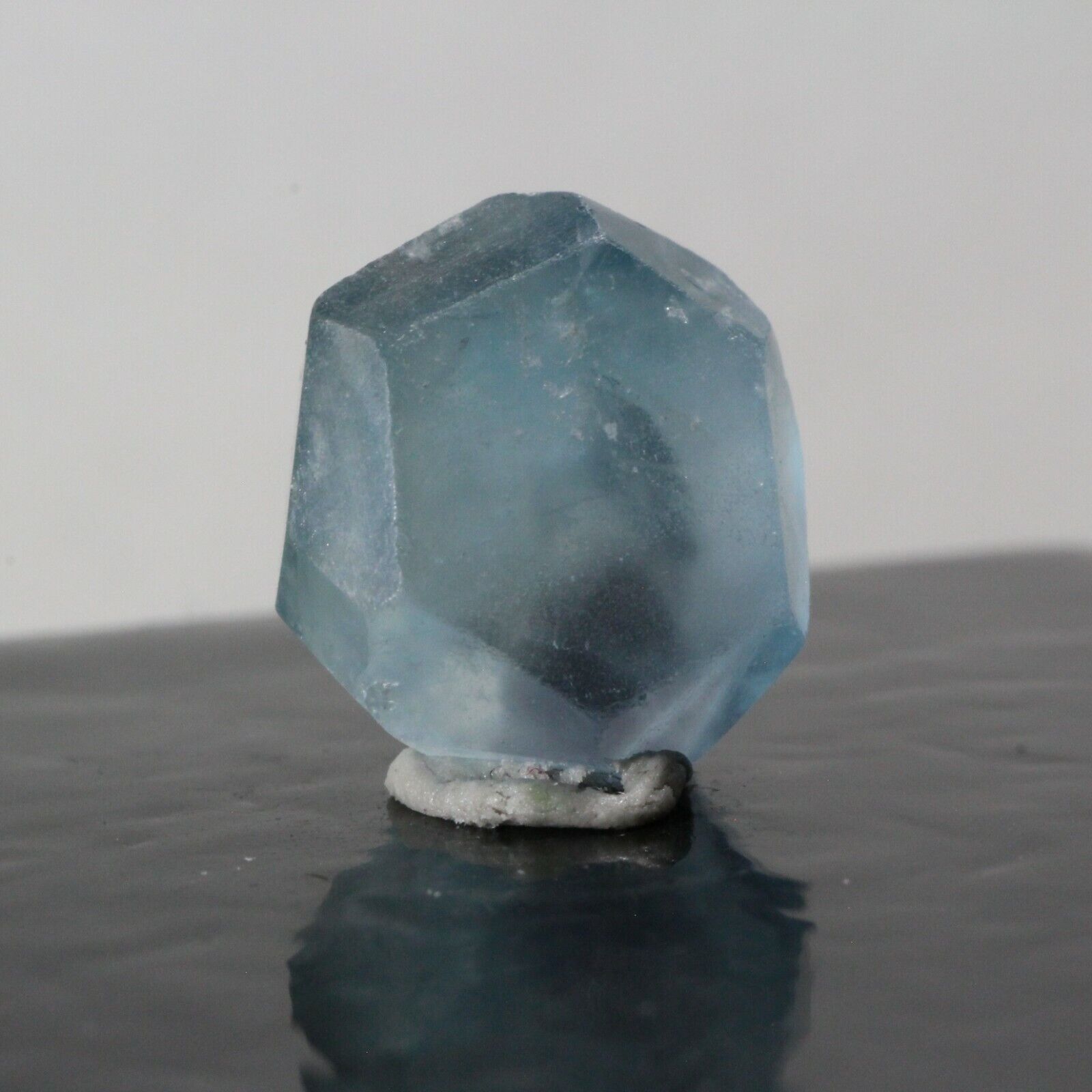 10.50ct Blue Fluorite Freeform Gem Quartz Crystal Cut Afghanistan Free Form A14
