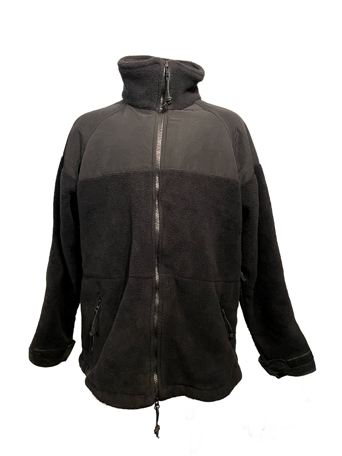 DSCP by Peckham US Military  Black Polartec  Fleece Cold Weather Jacket X-Large