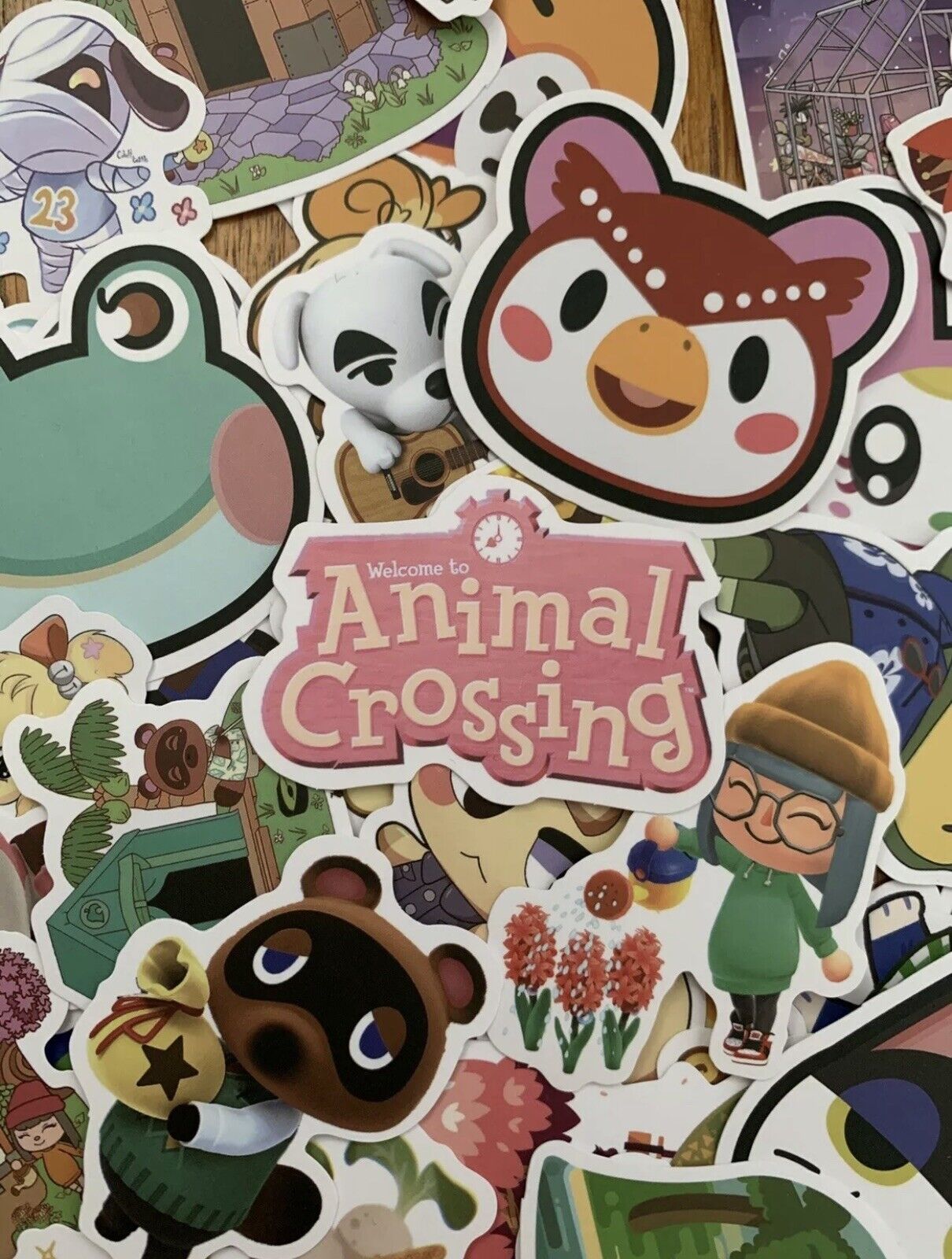 Animal Crossing 25 PC High Quality Nintendo Decal Stickers (USA SELLER)