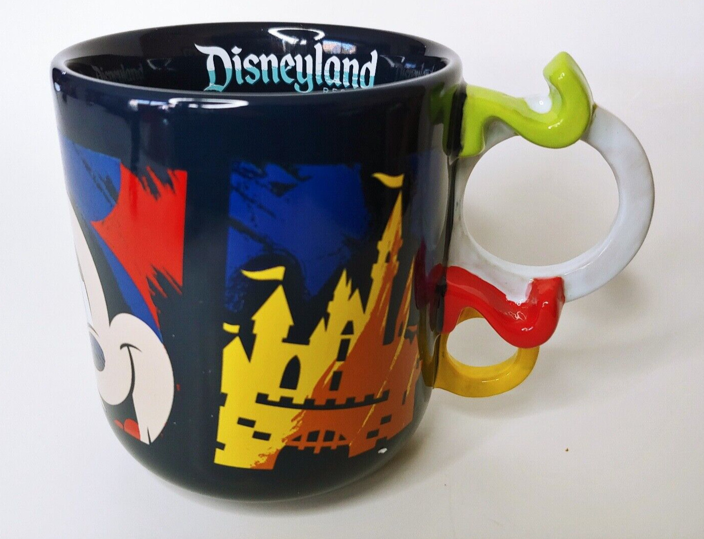 2020 HANDLE Disneyland Parks Resort Mickey & Friends Castle Ceramic Mug NWT