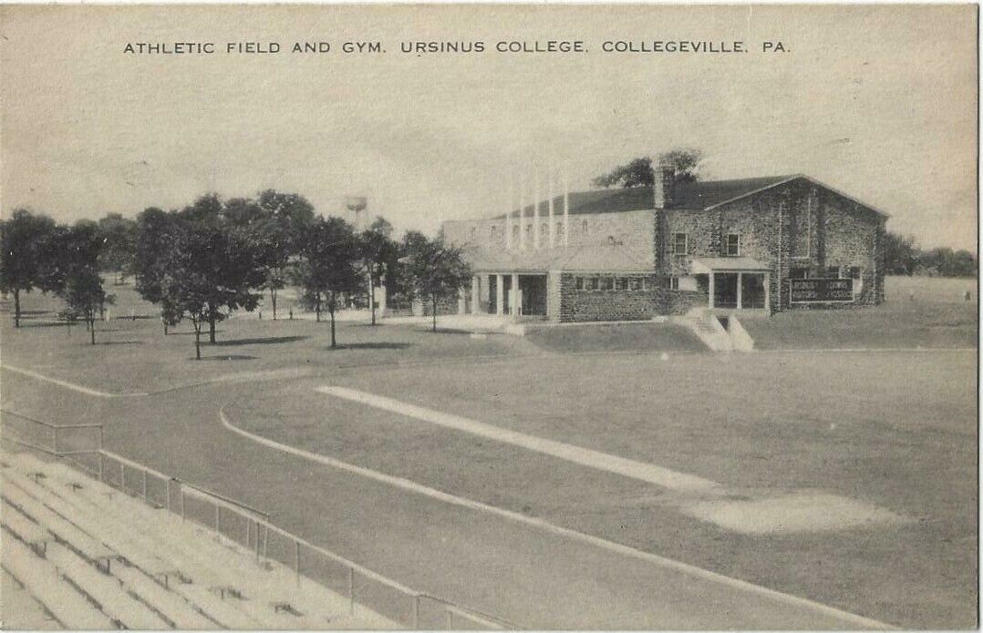 COLLEGEVILLE, PA. * ATHLETIC FIELD AND GYM * URSINUS COLLEGE * 1942