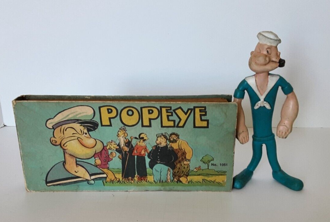 The Adventures Popeye Vintage 1934 Comic Book Strip No. 1051