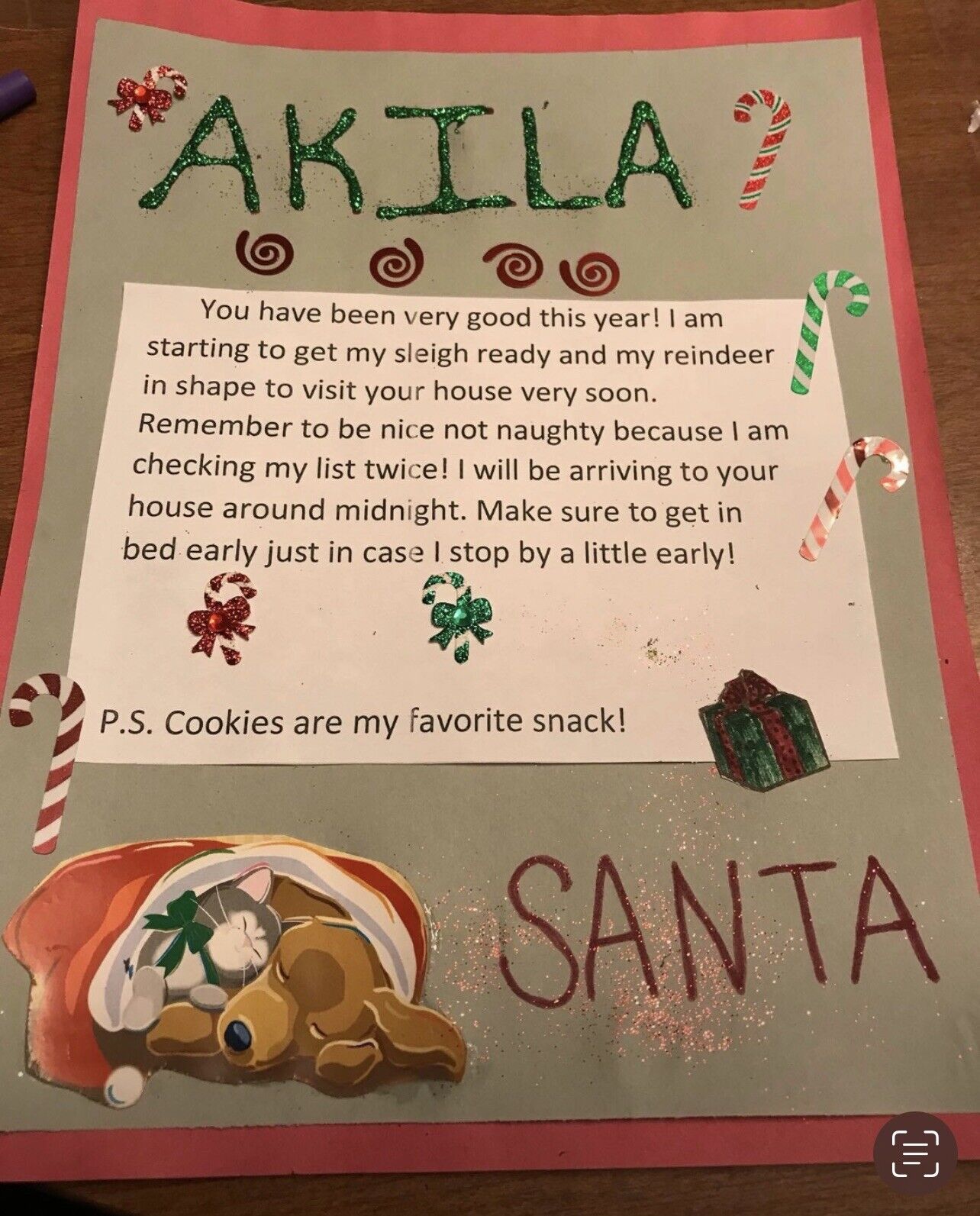 letters from santa