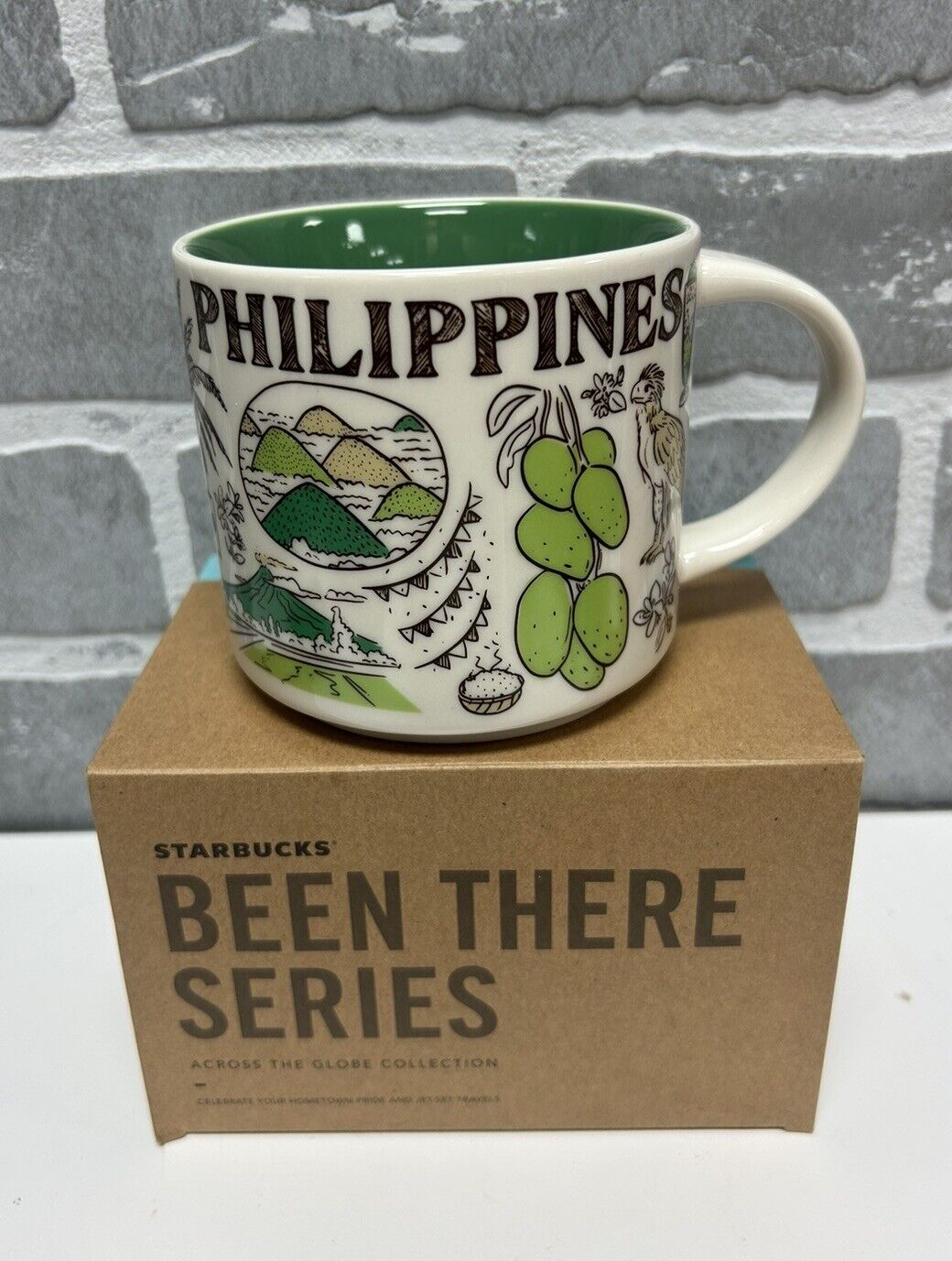 Starbucks Been There Series Philippines Coffee Mug Cup 14oz NIB US Seller